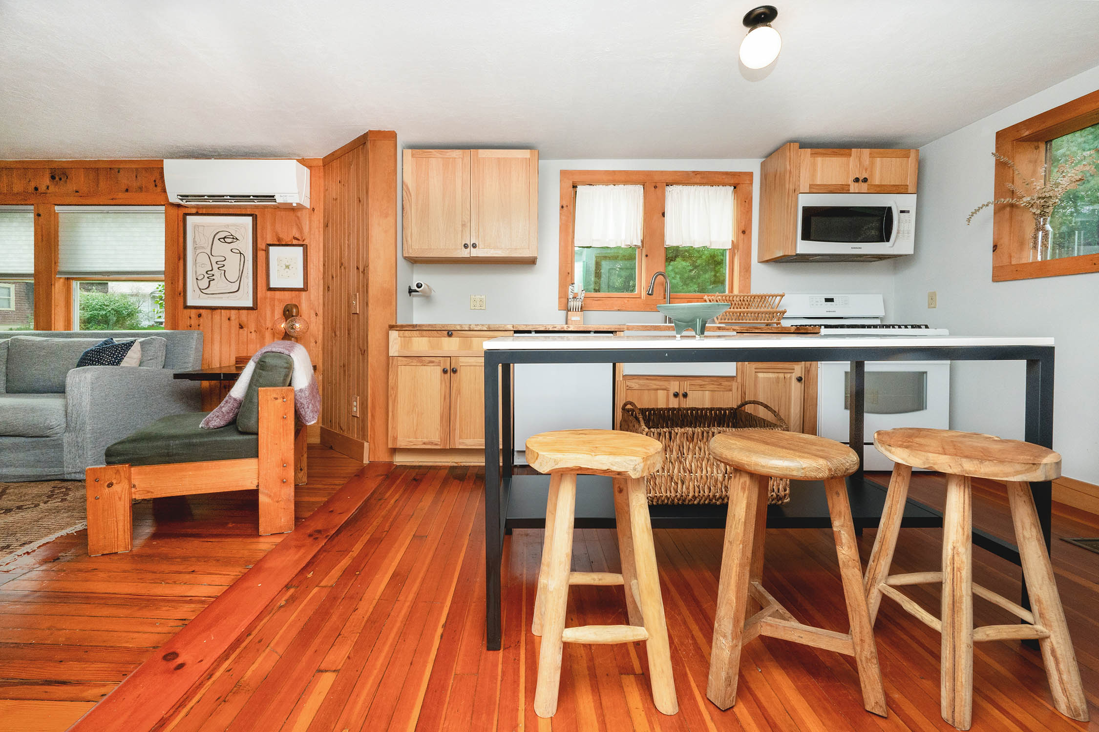 Creekside Cabin Kitchen