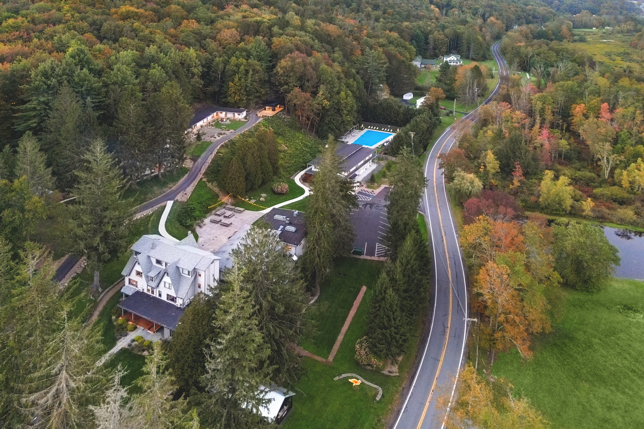 Callicoon Hills Aerial View